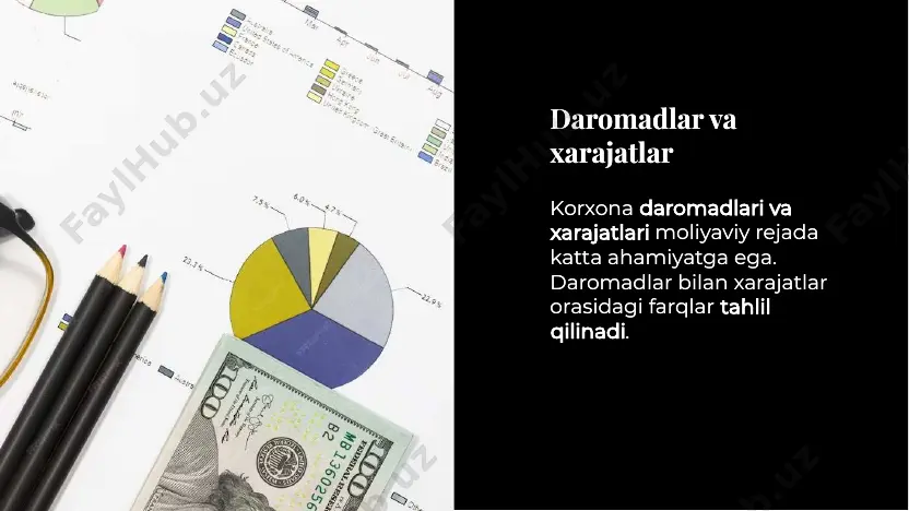 korxonaning moliyaviy rejasi - Page 3