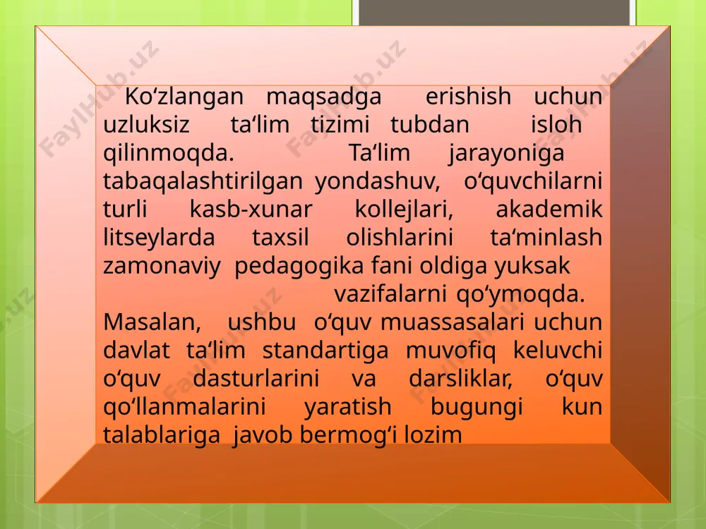 pedagogik texnolofgiyalar pedagogikaning mustaqil sohasi sifatida - Page 5