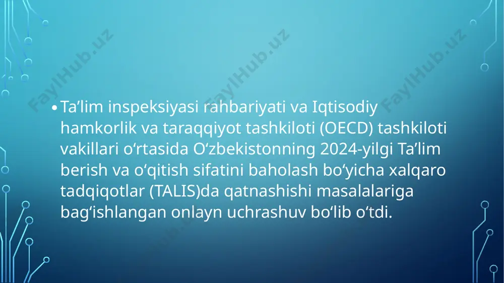 taʼliminspeksiya boʻyicha talisbaholash dasturi - Page 3