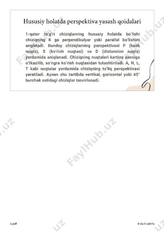 to'g'ri chiziq perspektivasi - Page 5