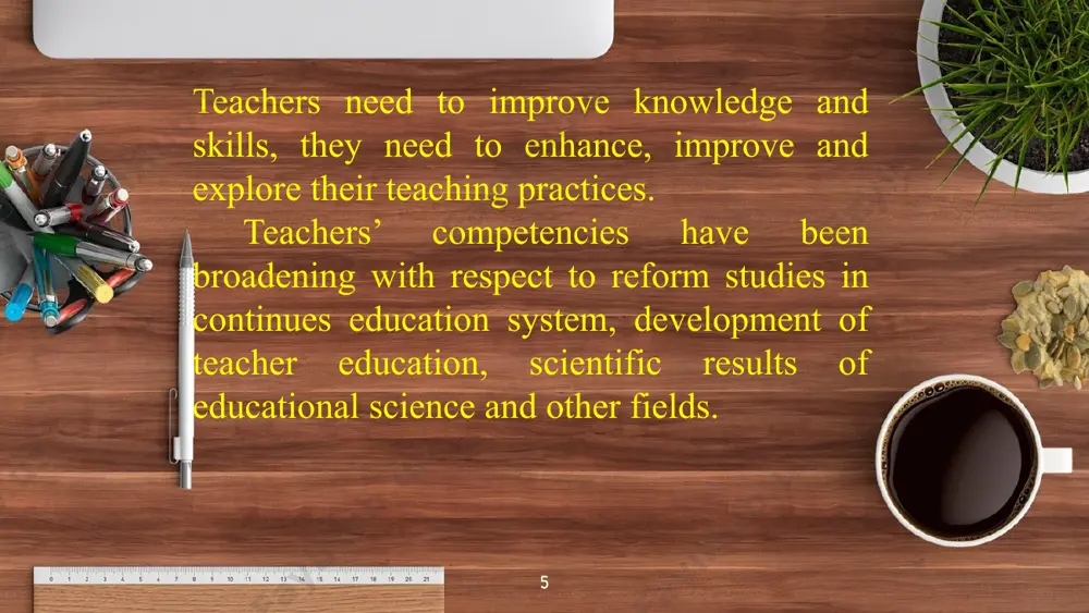 developing the professional competence of a foreign language teacher in the system of continuous education system - Page 5