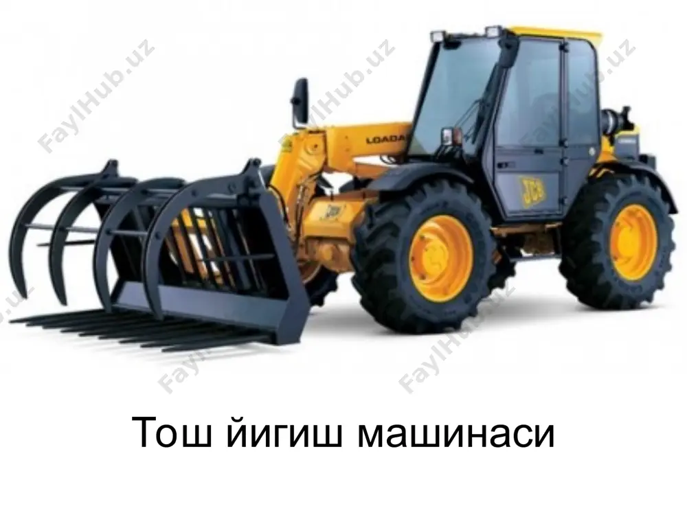вига сабаб бўлади. унумдор ва унумсиз тупроқларни аралашиб кетишдан сақланг. ер текислаш ишларини бажариш бўйича умумий тавсиялар diskli bоrоnа: 1-bоg‘lаnish jоyi; 2-yuqоri tirgаk; 3,6-оsish sis-tеmаsining yuqоri vа pаstki richаglаri; 4-gidrоsilindrlаr; 5-trаktоr; 7-disklаr; 8-rаmа. қишлоқ хўжалиги далаларини текислаш: тез ва бир текисда суғориш сувини тақсимлашга; суғориш сувини 25-30% кам сарф этишга; суғориш даласини майдонини 18,2 га дан 22,4 га гача ошишига мехнат самарадорлиги: ўсимликларни ривожланишига қулай шароитлар яратилишига; трактор ва механизмларни емирилишини олдини олишга имконият берди. ерларни текислаш натижасида лазер нивелирида текислаш ускунасининг принципиал ишлаш схемаси ва компонентлари лазер текислагичнинг асосий қисмлари: i - тиркама рама; 2 - ковша; 3 - лазер нурини қабул қилгич ресивер учун мачта; 4 - гидроцилиндр ва шланглар; 5 - ғилдирак ва ғилдиракли рама. 2003 йил 21 июлда ўзбекистон республикаси вазирлар маҳкамасининг «сув хўжалигини бошқаришни ташкил этишни такомиллаштириш тўғрисида» ги 320 қарори бўйича сув хўжалигини бошқариш административ-ҳудудий принципдан ҳавза принципига ўтказилди. унга кўра республикада ирригация тизимларнинг …