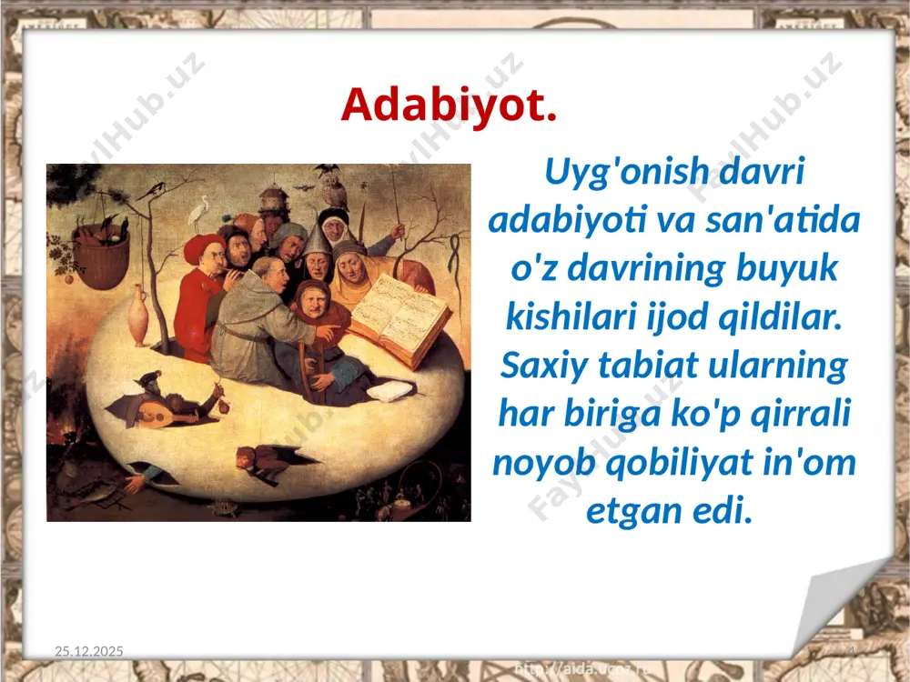 yevropada uyg'onish davri madaniyati. 8- sinf - Page 4