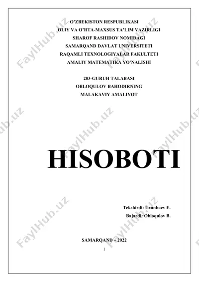 populyatsiya evolyutsiya modeli — DOCX