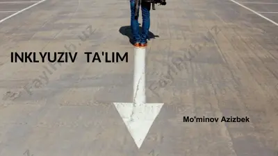 inklyuziv ta'lim — PDF