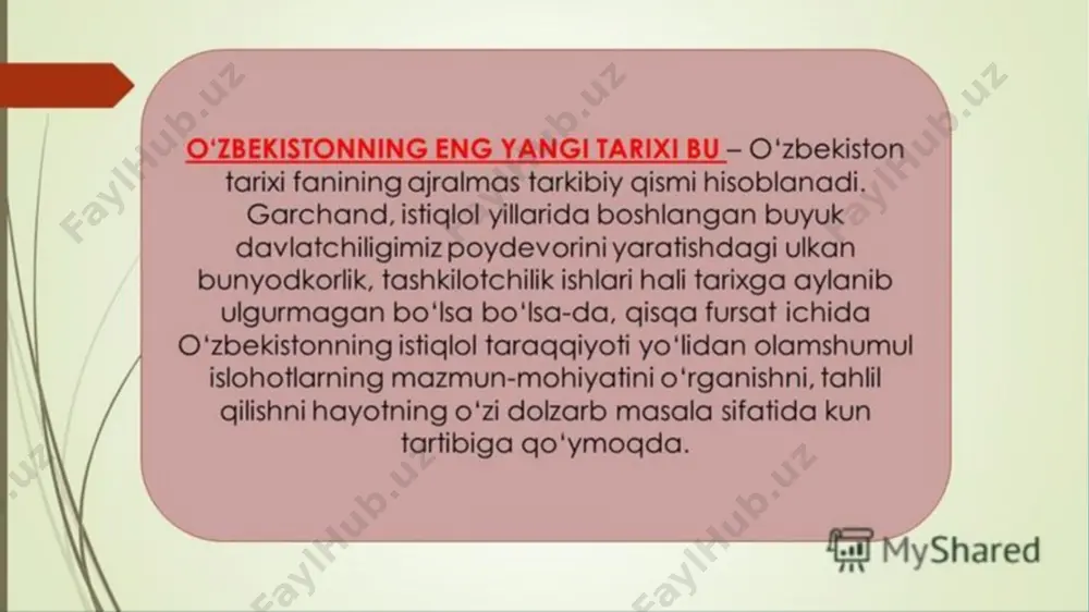 o‘zbekistonning eng yangi tarixi - Page 5