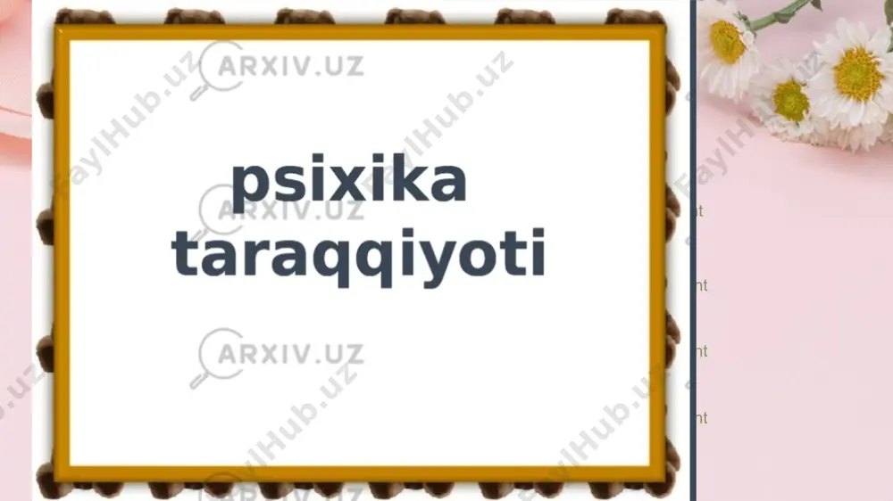 psixik taraqqiyoti - Page 2