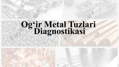 og‘ir metal tuzlari — PPTX