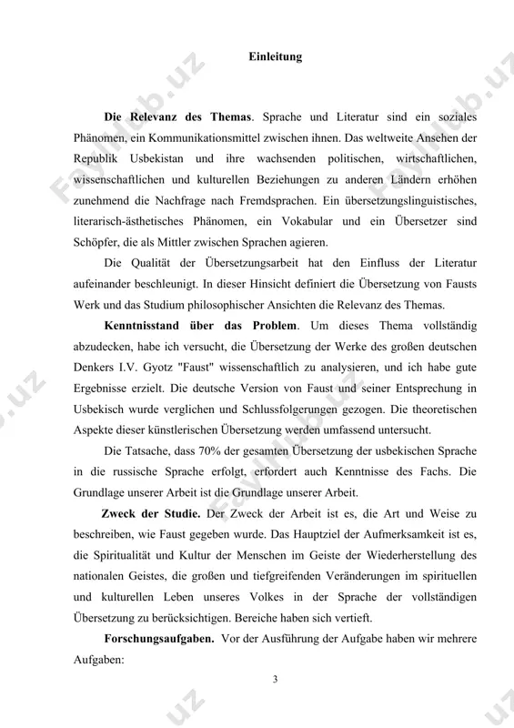 vergleichend-typologische und methodologische untersuchung von fakten und beweisen. der fokus lag auf der form- und inhaltseinheit wissenschaftliche forschung der forschung. viele studien wurden ernsthaft untersucht. gelehrte, dolmetscher und kommentatoren wurden berücksichtigt. das wissenschaftliche studium der übersetzung von "faust" von e. vohidov ist für usbekische übersetzer eine reihe wissenschaftlicher neuerungen. der vergleich des falls ist eine frage der lexikalischen nachrichten und einer auffallend signifikanten änderung der farbe der epoche. beobachtungen und experimente haben gezeigt, dass die aus der übersetzung gewonnenen kenntnisse das erlernen der deutschen sprache sehr viel sorgfältiger machen können. dies hilft, fehler beim sprachenlernen zu vermeiden und zu beseitigen. die wissenschaftliche und praktische bedeutung der forschungsergebnisse. die wissenschaftliche und praktische bedeutung der forschungsergebnisse besteht darin, dass das studium der arbeit des großen denkers etwas einfacher und leichter zu erfassen ist.die welt des schriftstellers wertet den platz in der weltliteratur weiter auf.die theorie der übersetzung und der praxis bildet die …