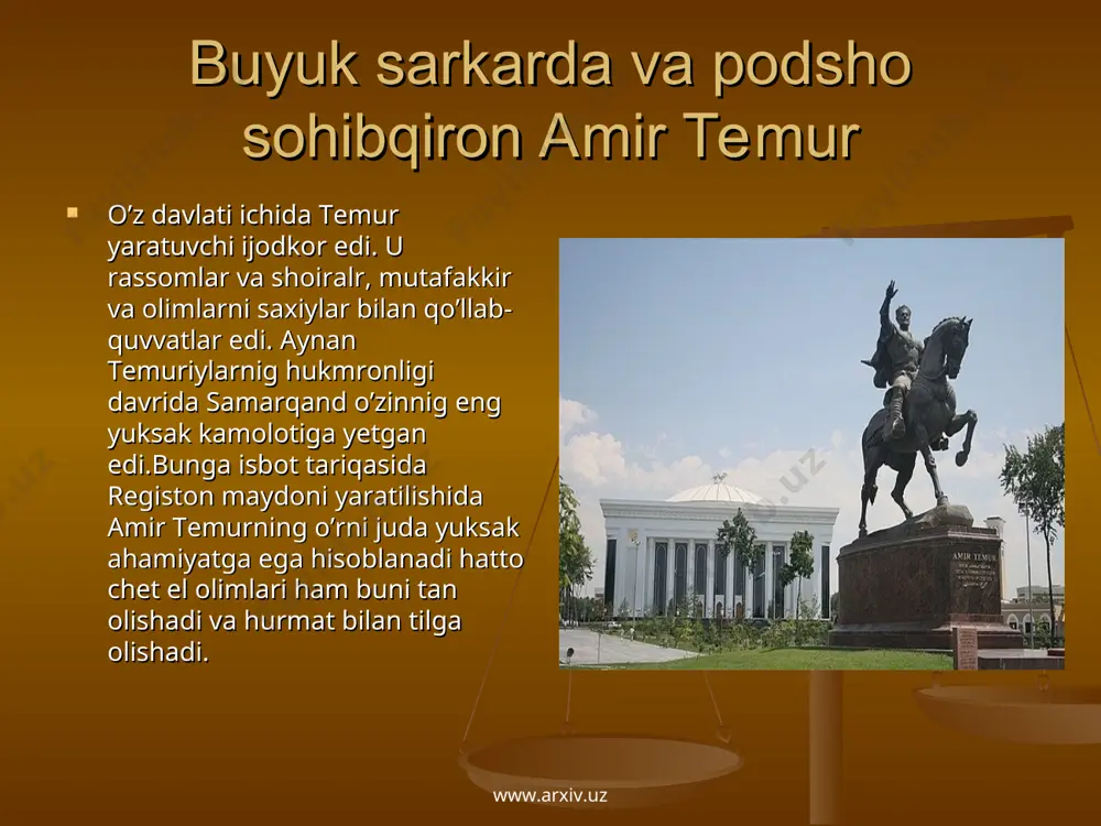 o’zbekistonning tarixiy yodgorliklari va obidalari - Page 5
