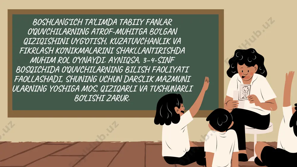 3-4-sinf tabiiy fanlar darslari bilan tanishish va tahlil qilish - Page 5