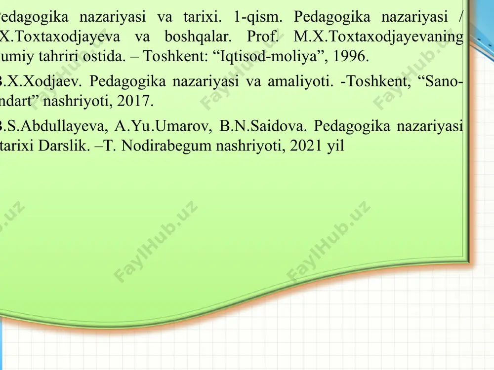 larini ham namoyon qilib boradi. ijtimoiy yondashuv - inson biologik mavjudot sifatida tug‘iladi, faqat hayotiy faoliyati davomida boshqalar bilan doimiy muloqot va ijtimoiy guruhlarning ta’siri ostida ijtimoiylashadi. yaxlit yondashuv - shaxs yaxlit tavsifga ega bo‘lib, uning rivojiga nafaqat uning faoliyatidagi o‘ziga xosliklar, balki turmush tarzi ham ta’sir ko‘rsatadi. shu bilan birga ijtimoiy hayot natijalari - motiv, maqsad, qiziqish kabilar ham uning rivojlanishida muhim rol o‘ynaydi. psixologik yondashuv - insondagi psixik jarayonlar (sezgi, idrok, fikrlash kabilar) tabiiy tavsifga ega, insonning yo‘nalganligi - qiziqishlari, qobiliyatlari ijtimoiy hodisa sanaladi. 4-ilova shaxsning yosh xususiyatlari muayyan bir yosh davriga xos bо‘lgan anatomik, fiziologik (jismoniy) va psixologik xususiyatlar shaxsning individual xususiyatlari shaxsning yо‘nalganligi, qiziqishlari, xarakteri, uni boshqalardan ajratib turadigan aqliy kamoloti va faoliyatining о‘ziga xos, barqaror, muhim xususiyatlari faoliyat ijtimoiy hayotni maqsadga muvofiq tashkil etish yо‘lida shaxs tomonidan amalga oshirilayotgan kundalik va kasbiy xatti-harakatlarning muayyan shakli rivojlanish mohiyatan oddiydan murakkabga, quyidan yuqoriga, eski sifatlardan yangi holatlarga …