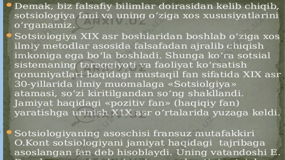 ogyust kont hayoti va ijodi - Page 4