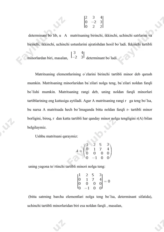 chiziqli tenglamalar chiziqli tenglamalar sistemasi - Page 5
