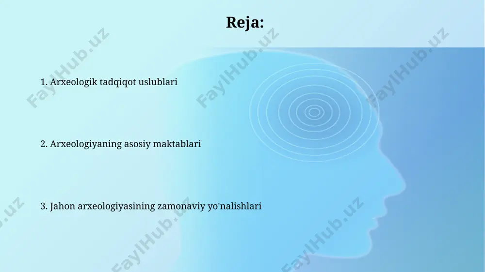 xeologiya yevropaning turli muzeylaridagi 5000 dan ortiq arxeologik buyumlarning raqamli arxivlari, shu jumladan, rim imperiyasi davridagi amforalar, keng ko'lamli tadqiqotlar olib borish uchun ochiq manba sifatida mavjud. raqamli arxeologiya, masalan, 3d skanerlash yordamida misrning giza piramidalarini 10 000 dan ortiq nuqta bulutlari bilan batafsil xaritalash imkonini beradi. amerika arxeologiyasi and tog'lari mintaqasida, taxminan 5000 yil avvalgi paleoindian davriga oid, clovis madaniyati bilan bog'liq bo'lgan 20 dan ortiq arxeologik topilmalar amerika arxeologiyasida muhim rol o'ynaydi. amerika arxeologiyasi, qadimgi misr va mesopotamiya madaniyatlarini o'rganishga qaraganda, 19-asrning oxirlarida ancha kechroq rivojlana boshladi va 1000 dan ortiq arxeologik saytlarni o'rganishga e'tibor qaratdi. qadimgi yaqin sharq arxeologiyasi qadimgi yaqin sharq arxeologiyasi, so'nggi 100 yil ichida babil, akkad va shumer kabi qadimiy tsivilizatsiyalar haqida ko'plab ma'lumotlarni taqdim etib, tarixchilarga va arxeologlarga 10000 dan ortiq matnli manbalarni talqin qilishda yordam berdi. qadimgi yaqin sharq arxeologiyasi mesopotamiya hududida, miloddan avvalgi 6000-yillardan boshlab, 5000 dan ortiq yodgorliklarni, shu jumladan …