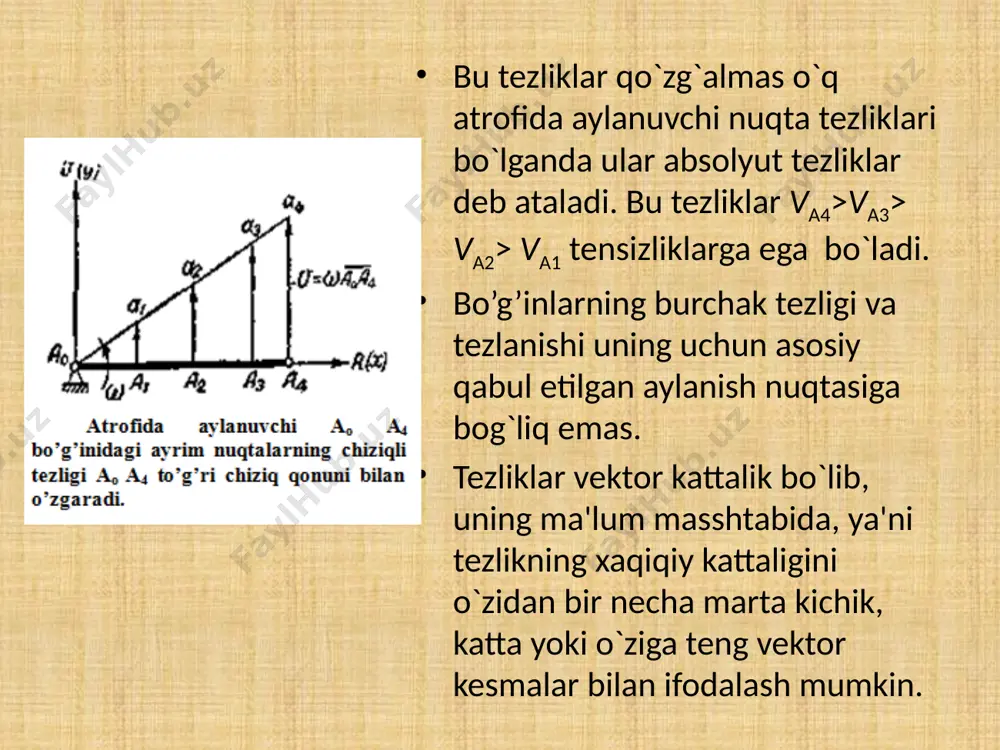 mexanizmlar kinematikasini plan metodi yordamida tekshirish - Page 4