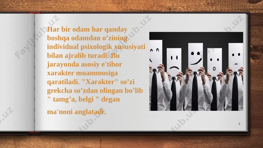 akchi yo‘nalganligi bo‘yicha quyidagi tiplarni keltiradi: 19 ilmiy odam. faqat yagona ehtiros – tushuntirishga, aloqalarni o‘rnatishga, nazariy bilimlarni ishlab chiqishga olib boruvchi ehtirosga egadir. uning kechinmalari voqeiy hayotdan uzilgan bo‘lib, bilish imkoniyatining mavjud emasligidan tushkunlikka tushishi, nazariy kashfiyotdan zavqlanishi mumkin. unga faqat bilish metodlarining sofligi – qanday bo‘lsada, haqiqatga erishish qadrliroqdir. 20 21 iqtisodchi odam. bu, albatta, ishlab chiqarish bilan bog‘liq odam bo‘lishi shart emas. eng asosiysi, shaxs turli sohalari va turmush tarzini belgilab beruvchi bosh motiv sifatida foydalilik motivining mavjudligidir. barcha hayotiy aloqalarda bunday odam foyda chiqishini birinchi o‘ringa qo‘yadi. u maksimal darajada foyda olish uchun xom ashyo, kuch va vaqtni tejay oladi. bunday odamni ishbilarmon odam deb atash to‘g‘riroq bo‘lar edi. 22 23 estetik didli odam. sof estetik hulq-atvorga hirs qo‘yish xos emas. olam bilan bevosita aloqada bo‘lish doimo og‘riqli kechadi, bu yashash uchun kurash bilan bog‘liq. lekin boshqa olam borki, bunda og‘riq quvonch kabi shirin, azob tortish …