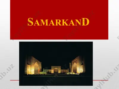 samarkand — PPTX