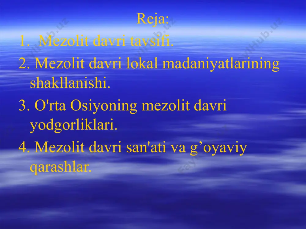 mezolit davri tarixi - Page 4