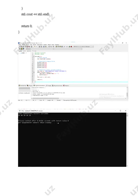 stacklar va ularning ishlatilishi - Page 3