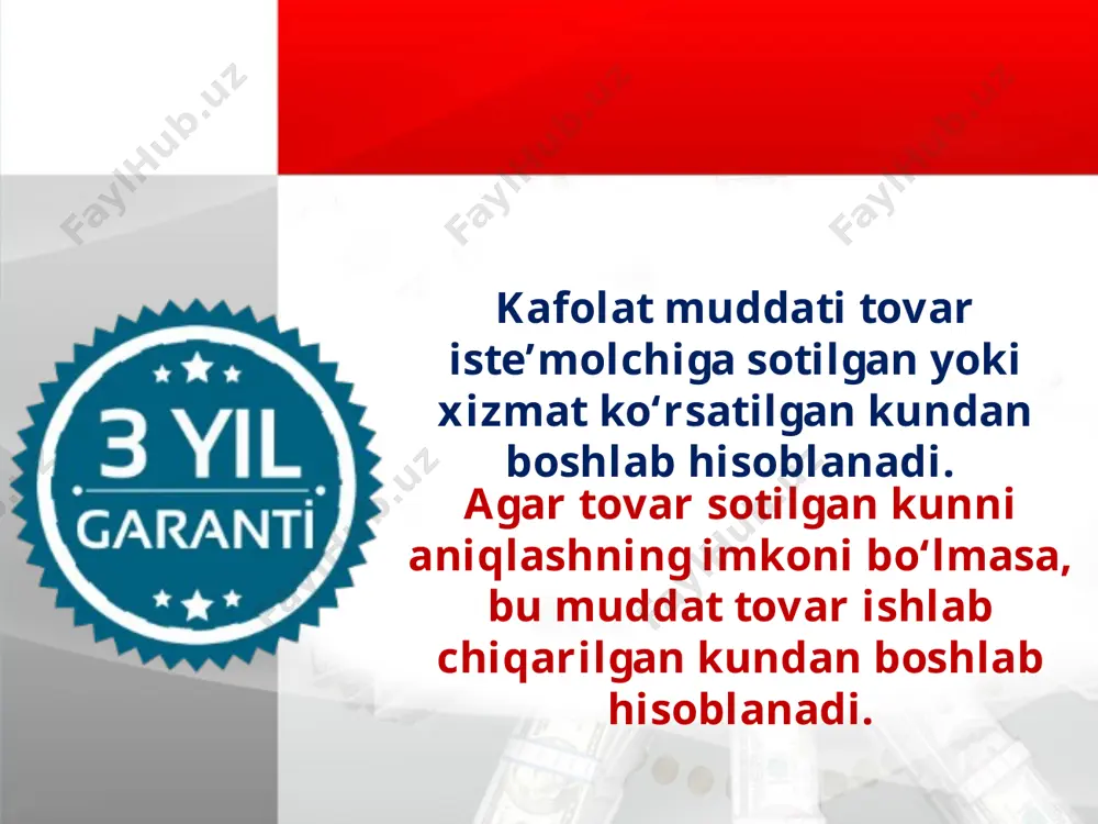 tovar sifatiga beriladigan kafolat - Page 3