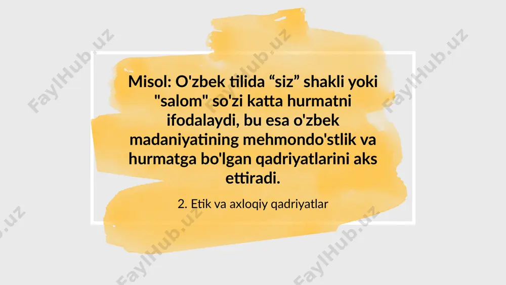 madaniy qadriyatlar va ularning so’zlashuvda ifodalanishi - Page 5