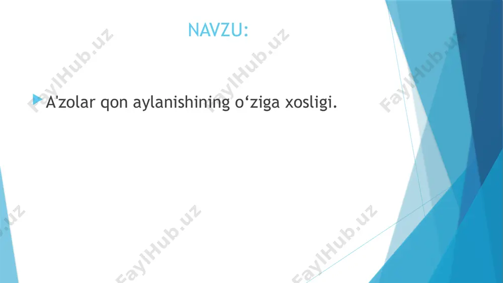 pkaga borishi hamda uning oʻpkada tozalanishi natijasida yurakning chap atriumiga quyilishi oʻpkadagi qon aylanishi hisoblanadi. etiboringiz uchun raxmat image1.png image2.jpeg image3.jpeg image4.png image5.jpeg /docprops/thumbnail.jpeg
