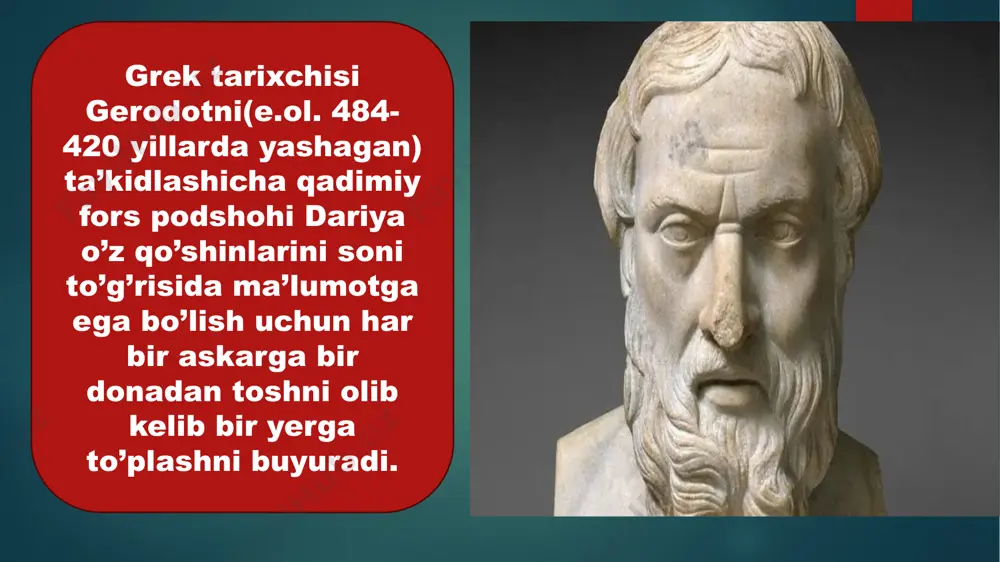 . statistika fanining predmeti – bu o‘zgaruvchanlik (variation) sharoitida massa hodisalarlarini o‘rganishning umumiy usullari va qonuniyatlaridir. 1. massa hodisalari (ommaviy hodisalar) statistika yakka (individual) hodisalar bilan emas, balki ko'p sonli, takrorlanuvchi hodisalar to'plami bilan shug'ullanadi. yakka hodisada tasodifiylik va noaniqlik ustun bo'lishi mumkin, lekin ularning yig'indisi (massasi) ma'lum qonuniyatlarni ochib beradi. misol: yakka bir odam qaysi yo'ldan ishga borishi tasodifiy bo'lishi mumkin. lekin shaharning butun aholisi uchun transportdagi eng band soatlar va eng ko'p ishlatiladigan yo'nalishlar aniq qonuniyatga ega. mana shu qonuniyatni statistika o'rganadi. 2. o‘zgaruvchanlik (variation) bu statistikaning asosiy tushunchalaridan biri. agar barcha narsa bir xil (o'zgarmas) bo'lsa, hech qanday ma'lumot bo'lmaydi va statistika ham kerak bo'lmaydi. statistika aynan farqlar, tafovutlar va o'zgarishlar mavjud bo'lgan joyda ishlaydi. misol: barcha talabalar bir xil balandlikka va bir xil og'irlikka ega bo'lmaydi. bu xususiyatlar talabadan talabaga o'zgaradi (variation). statistika aynan shu o'zgaruvchanlikni o'lchaydi, tasvirlaydi va unga sabab bo'lishi mumkin bo'lgan omillarni tahlil …