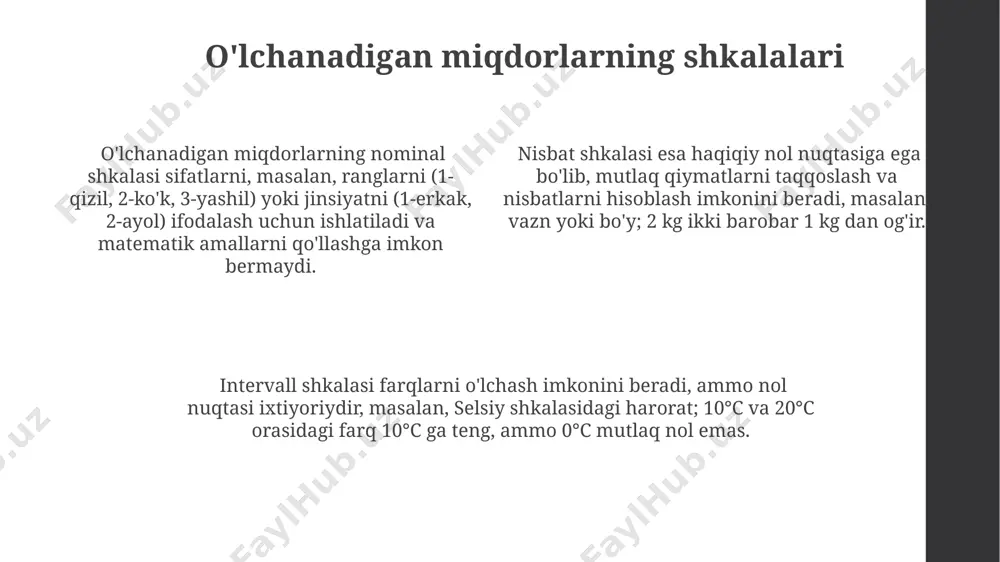 o'lchanadigan kattaliklarning shkasi va ularning turlari - Page 4