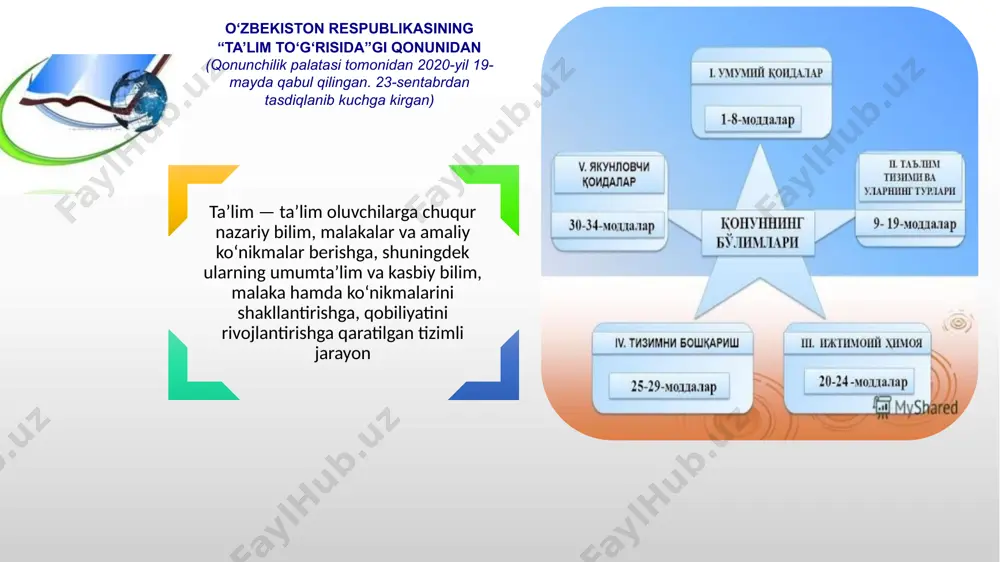 limni moderinizatsiyalashda innovatsion texnologiyalardan foydalanishni o‘rgatish. menejment - inglizcha so‘z bo‘lib, ingliz tilining oksford lug'atida berilgan ta’rifga binoan: boshqaruv hokimiyati va san’ati, resurslari boshqarish bo‘yicha alohida mohirlik va ma’muriy ko’nikmalar tushuniladi. sodda qilib ifodalaganda, menejment bu menejerlar amalga oshiradigan boshqaruv faoliyatidir. lekin bu ifoda bizga menejment haqida to‘liq tushuncha bermaydi. menejment tushunchasiga ta’rif berishda bugungi kungacha bir necha olimlar turlicha yondashganlar. boshqacha so‘z bilan aytganda menejment bu tashkiliy maqsadlarga moddiy va nomoddiy resurslarni rejalashtirish, tashkil etish, muvofiqlashtirish va nazorat qilish orqali samarali yo‘l bilan erishish san’atidir. shu nuqtayi nazardan boshqaruv bu o'ziga xos yuksak san'at va mahoratni talab qiluvchi tanlov, shu tanlov asosida qaror qabul qilish va uning bajarilishini nazorat qilishdir. menejment san’at turimi yoki ilm sohasi? menejment san’at turimi yoki ilm sohasi? menejment bu ham san’at, ham ilm sohasidir. menejment ma’lum bir shaxs tomonidan boshqaruv mahoratiga egalik nuqtayi nazaridan san’atdir. menejment bu ilm sohasi chunki, unda jamoa va guruhlar …