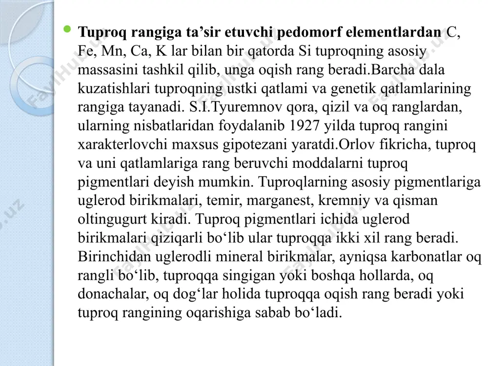 tuproqning kimyoviy tarkibi - Page 4