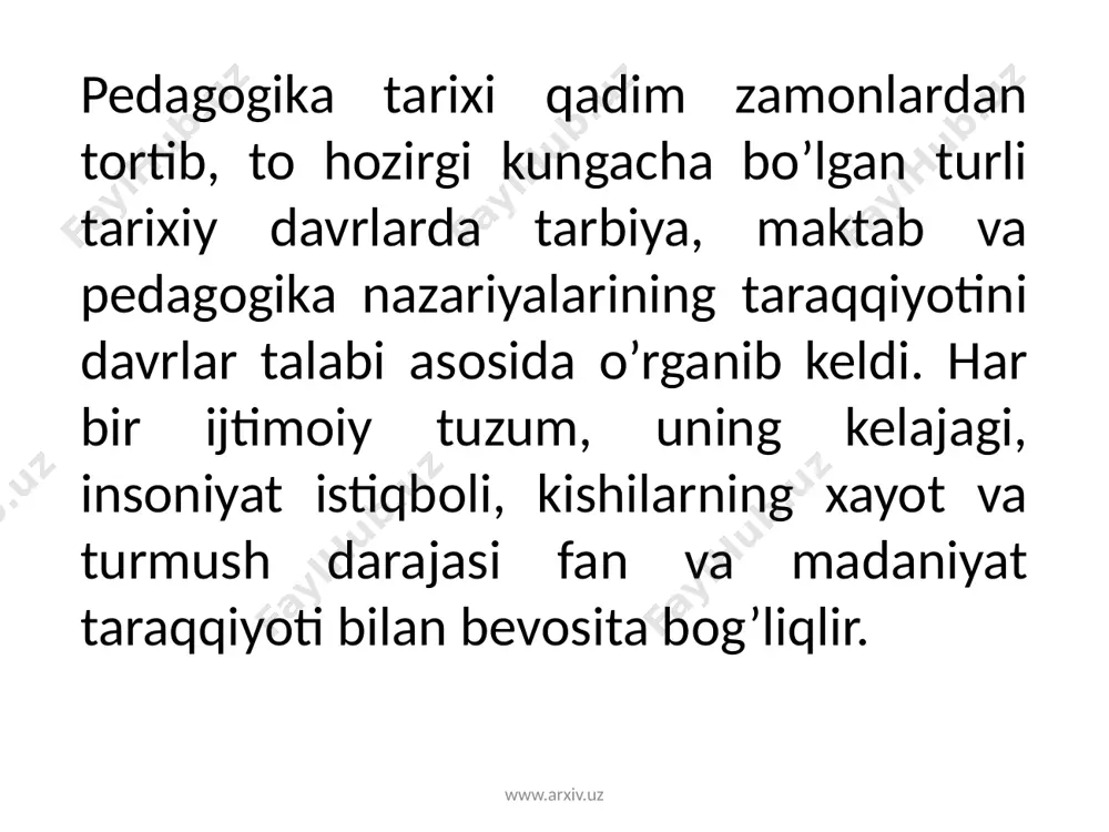 pedagogika fanidan taqdimot - Page 3