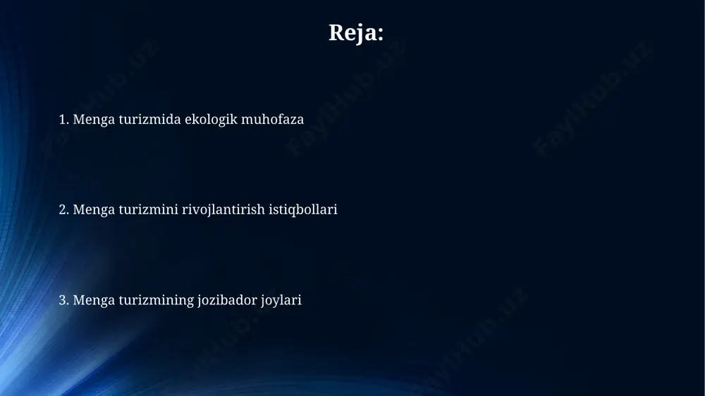 menga turizmining jozibador joylari - Page 2