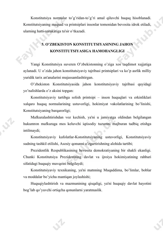 konstitutsiya-o’zbеkiston milliy huquqiy tizimining o’zagi - Page 5
