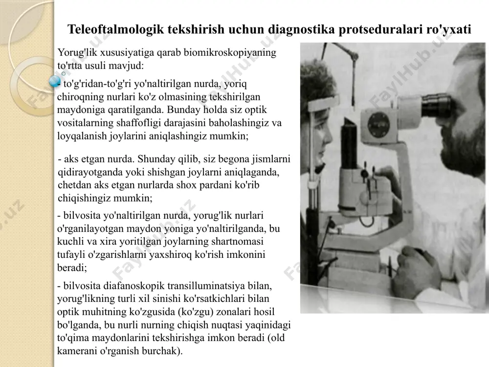 oftalmologik uskuna va qurilmalar - Page 4