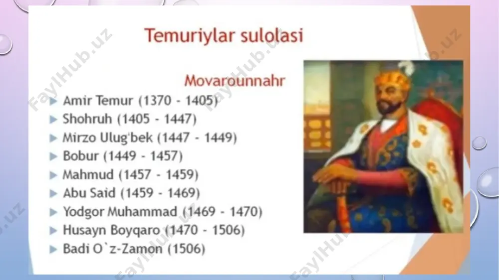 temur va temuriylar davridagi tibbiyot - Page 5