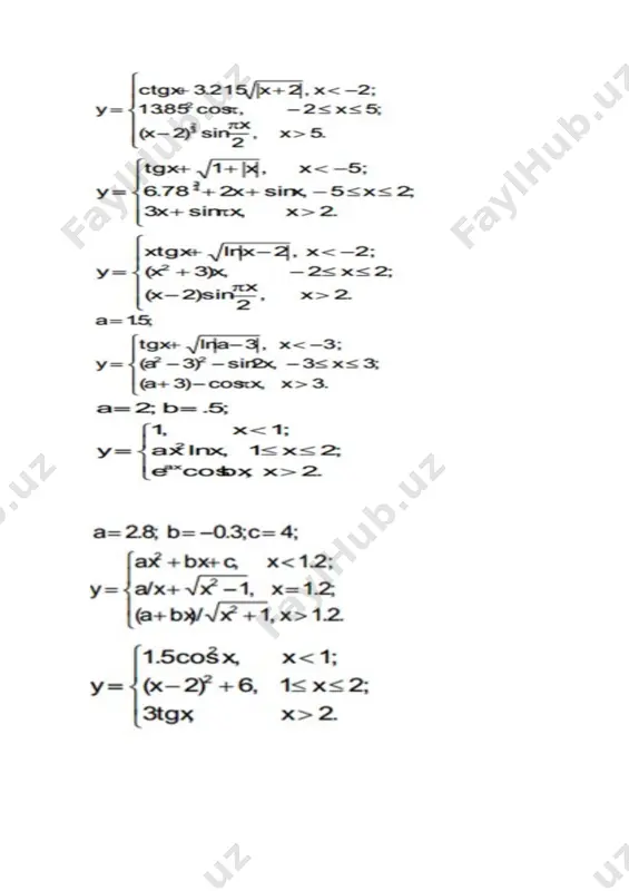 labaratoriya topshiriqlari if else operatoriga - Page 4
