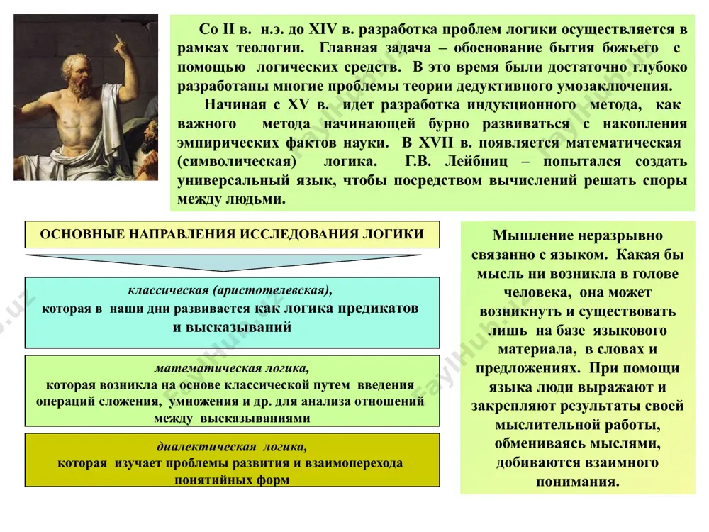 четвертый уровень пятый уровень семиотика анализирует язык в трех аспектах синтаксическом семантическом прагматическом синтаксис – это раздел семиотики, изучающий структуру языка: способы образования, преобразования и связи между знаками. семантика занимается проблемой интерпретации, т. е. анализом отношений между знаками и обозначаемыми объектами. прагматика анализирует коммуникативную функцию языка – эмоционально-психологические, эстетические, экономические и другие отношения носителя языка к самому языку. я з ы к и естественные искусственные это исторически сложившиеся в обществе звуковые (речь), а затем и графические (письмо) информационные знаковые системы. они возникли для закрепления и передачи накопленной информации в процессе общения между людьми. естественные языки выступают носителями многовековой культуры народов. они отличаются богатыми выразительными возможностями и универсальным охватом самых различных областей жизни. это вспомогательные знаковые системы, создаваемые на базе естественных языков для точной и экономной передачи научной и другой информации. они конструируются с помощью естественного языка или ранее построенного искусственного языка. образец текста второй уровень третий уровень четвертый уровень пятый …