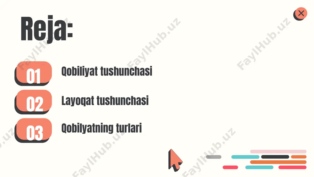 jobiy muhit qobiliyatlarni oshirishga yordam beradi. layoqat tushunchasining tarixi ular ham inson salohiyatininlayoqat tushunchasi, tarixan, insonning ma'lum bir vazifani bajarish qobiliyati sifatida tavsiflanadi. ushbu tushuncha qadim zamonlardan buyon rivojlangan bo'lib, avvalgi ilmiy tavsiflar, masalan, aristotel va platon asarlarida ko'rinadi. ular layoqatni insonning aqliy va jismoniy salohiyatining birligi sifatida ko'rganlar. layoqat tushunchasi zamon o'tishi bilan yanada kengayib, iqtisodiyot, psixologiya va ijtimoiy fanlarda muhim rol o'ynay boshladi. boshqa tushunchalar, masalan, qobiliyat va iste'dod, layoqat bilan o'zaro bog'liq holda ko'rib chiqiladi, chunki g rivojlanishiga ta'sir qiladi. layoqatning asosiy turlari layoqatlar - bu shaxsning ma'lum bir faoliyatni bajarish qobiliyatidir. ular bir necha asosiy turga bo'linadi: intellektual layoqatlar (masalan, muammolarni hal qilish), ijodkorlik layoqatlari (masalan, yangi g'oyalar yaratish), va ijtimoiy layoqatlar (masalan, boshqalar bilan muloqot qilish). layoqatlar qobiliyatlar bilan farqlanadi; qobiliyatlar - bu shaxsning egallagan mahorati va tajribasi. misol uchun, biror shaxs musiqiy layoqatga ega bo'lishi mumkin, lekin bu layoqatni rivojlantirish uchun musiqiy ta'lim yoki …