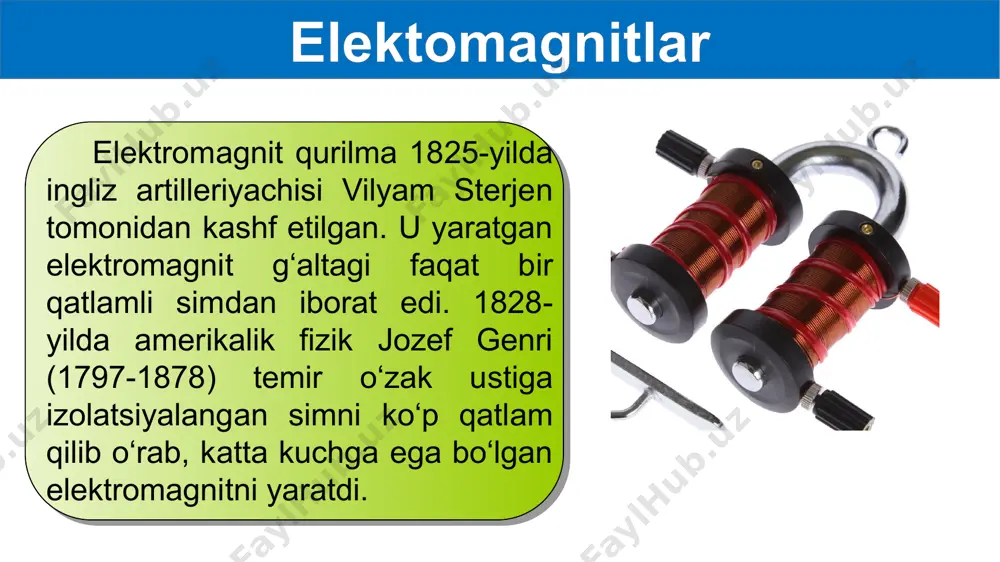 elektromagnitlar. elektromagnit rele (1-qism) - Page 4