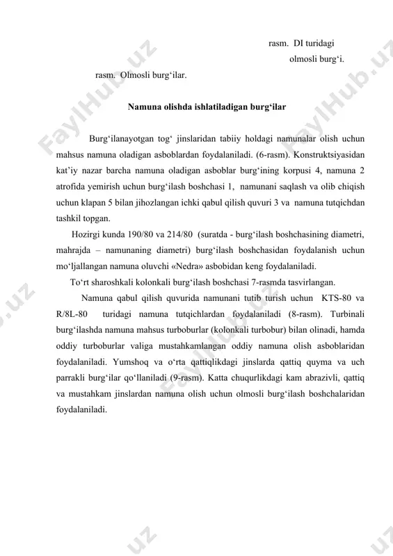 burg‘ilаrning turlаri vа kоnstruktsiyasi - Page 4