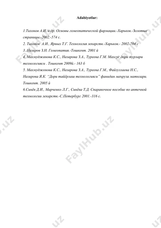 gomeonatiya dorilarni tanlash asoslari - Page 5