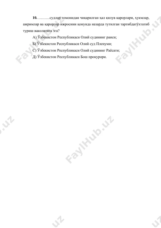 oliy sudi sud ishlarini tartibga solish - Page 5