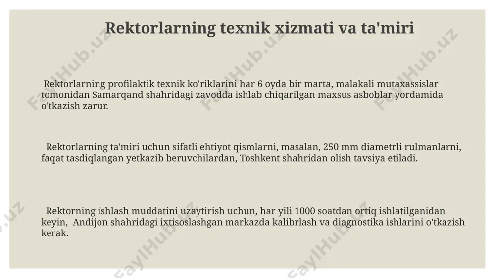 sanoat qurilmadagi rektorlar - Page 3