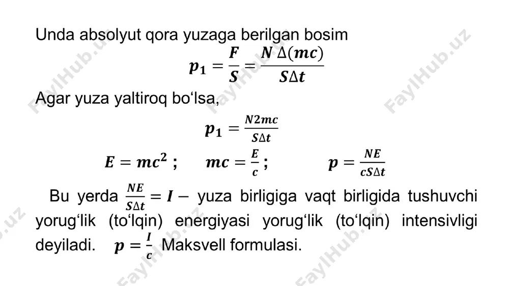 yorug‘lik bosimi - Page 5