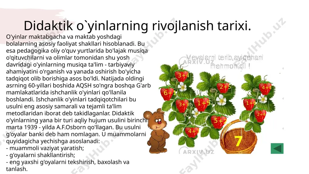 didaktik o`yin turlari - Page 5