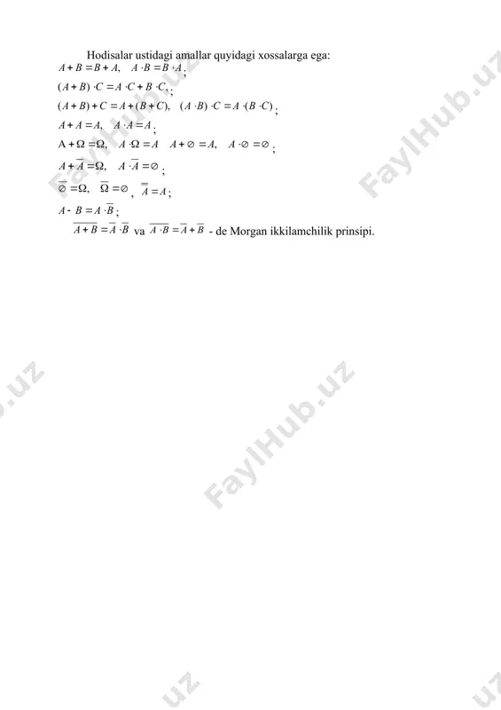 hodisa va ular ustida amallar - Page 4