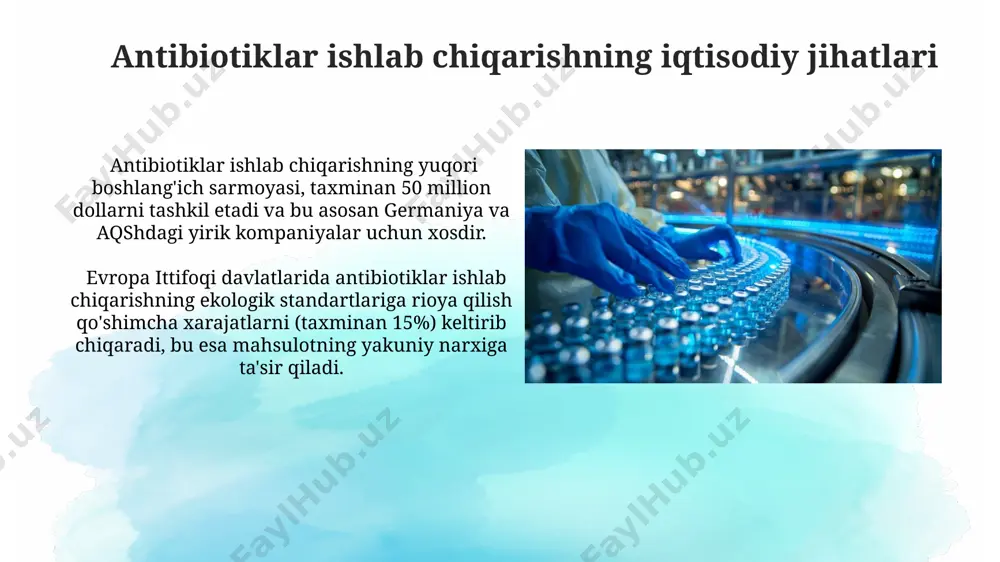 antibiotiklar tayyorlash texnologiyasi - Page 3