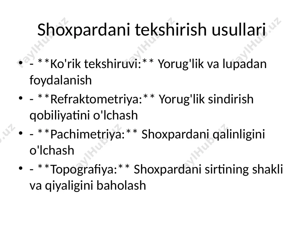 ko'zning shoxpardasini tekshirish - Page 3