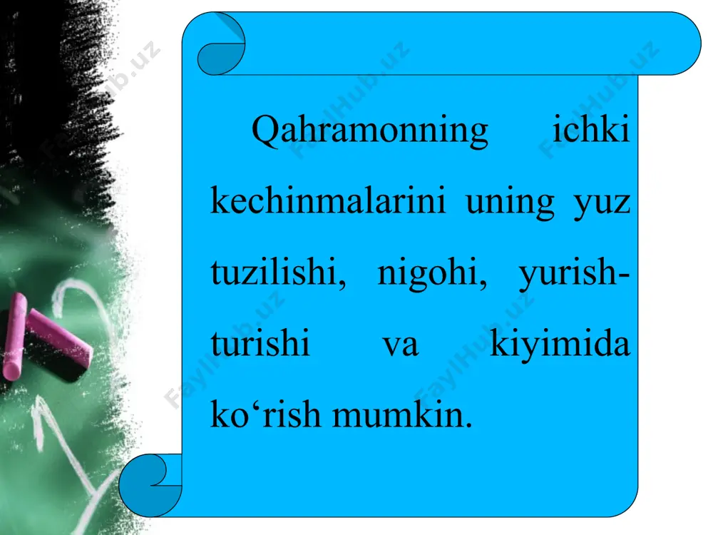 «men sevgan qahramon» mavzusida portret ishlash 5 - sinf - Page 4